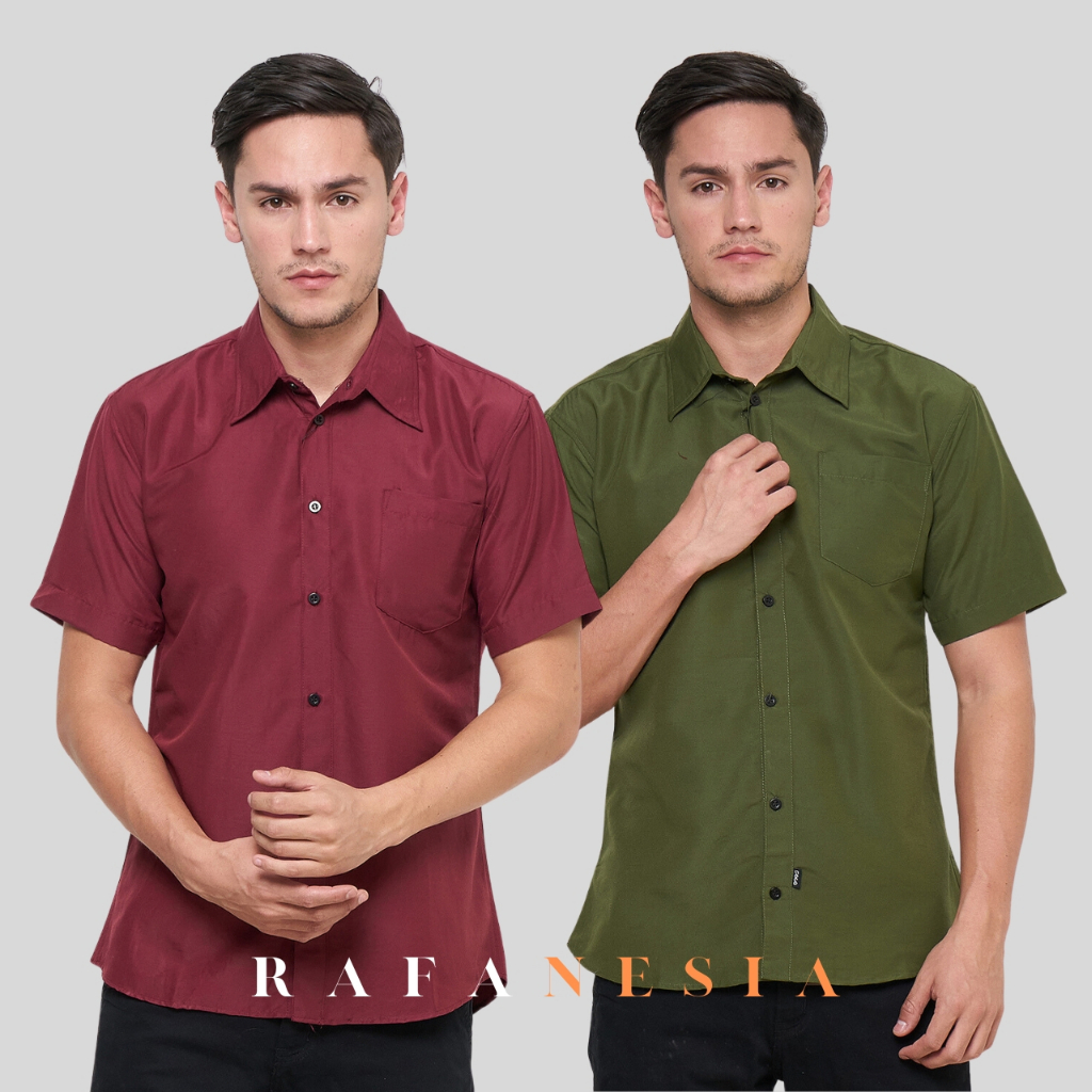 Kemeja Pria / Kemeja Pendek / Kemaja Polos / Kemeja Slimfit / Kemeja Lengan Pendek / Kemeja Formal