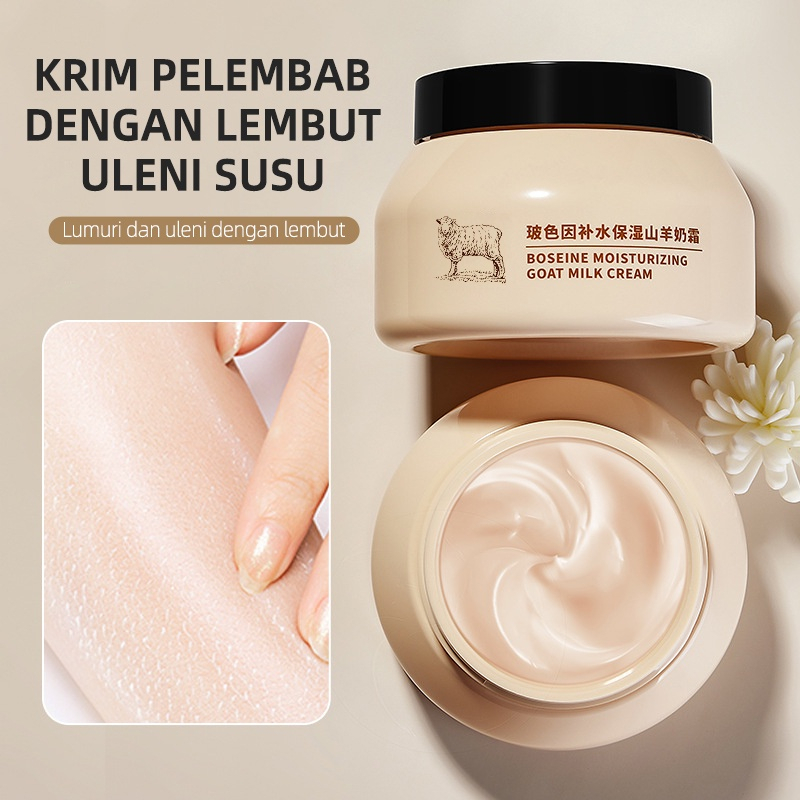 【COD】Krim Susu Kambing Goat Milk Anti-Aging and Moisturizing Cream Perawatan Kulit