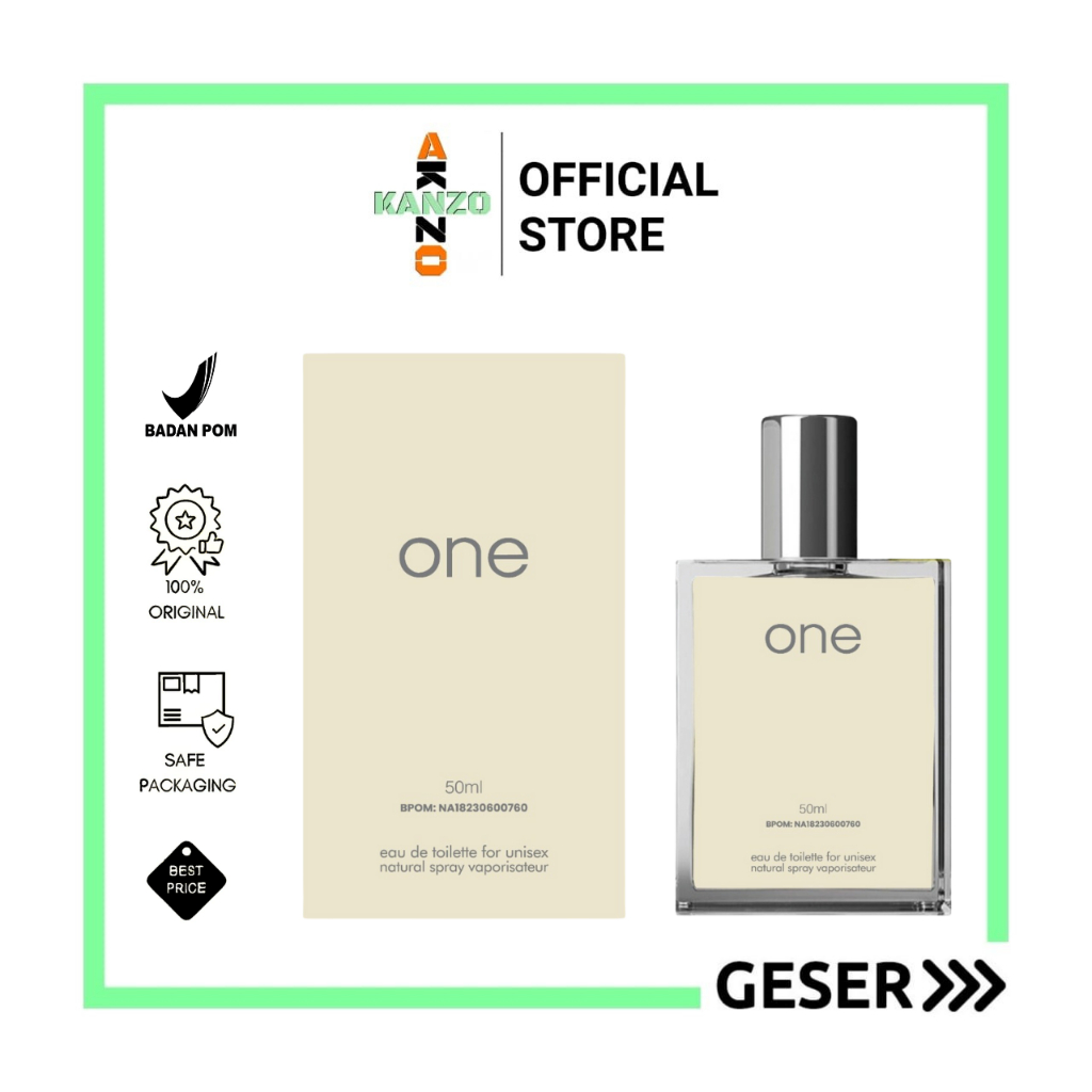 Kanzo - [BPOM] Parfum One 50ml Premium / Parfum One 50ml Best Seller / Parfum Unisex Wangi Tahan Lama