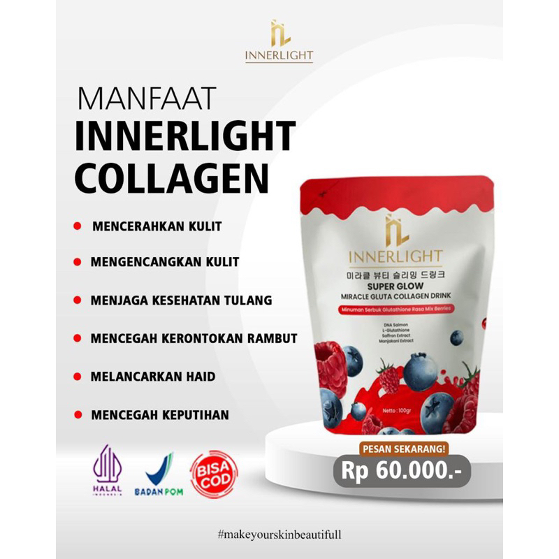 INNERLIGHT SUPER GLOW || INNERLIGHT GLUTA COLAGEN