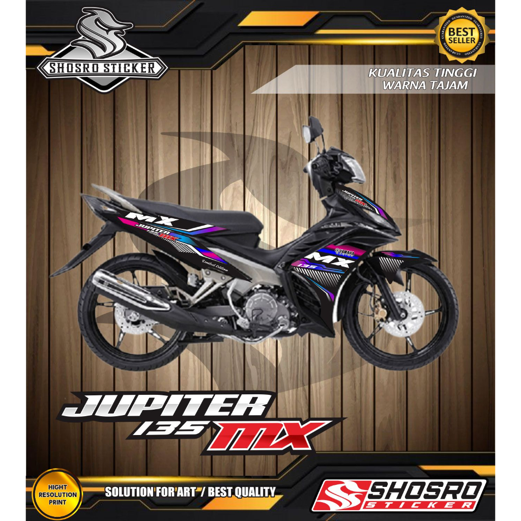 STRIPING YAMAHA  JUPITER 135 NEW VARIASI  MOTOR JUVITER 135 BARU MX VARIASI JUPITER MX STIKER