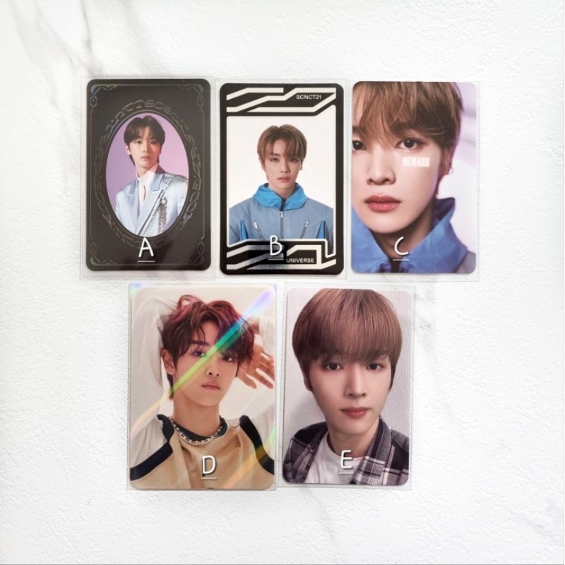 PC NCT Sungchan Yearbook Universe id Binder Home