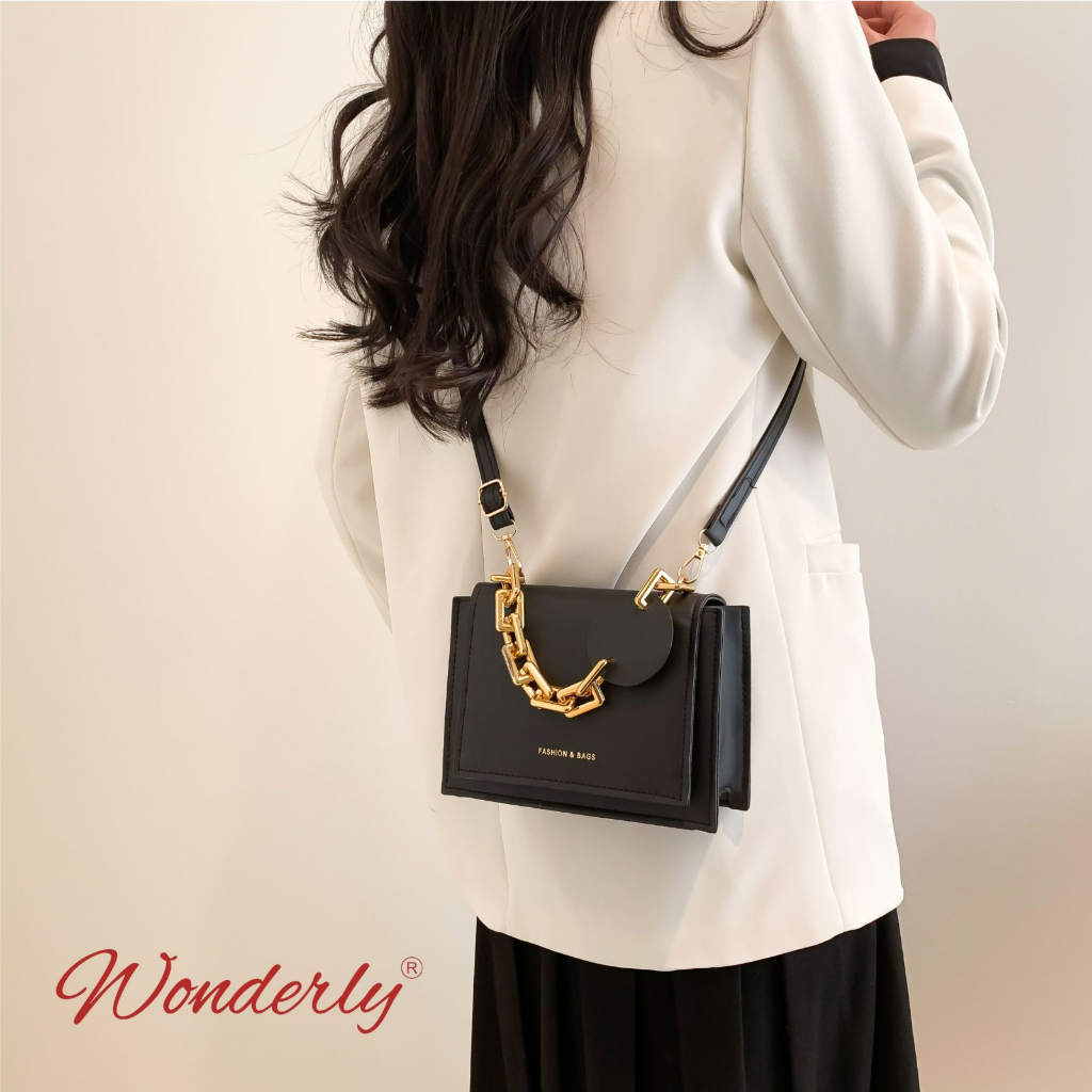 TAS SELEMPANG WANITA MINIMALIS PREMIUM WONDERLY TC09