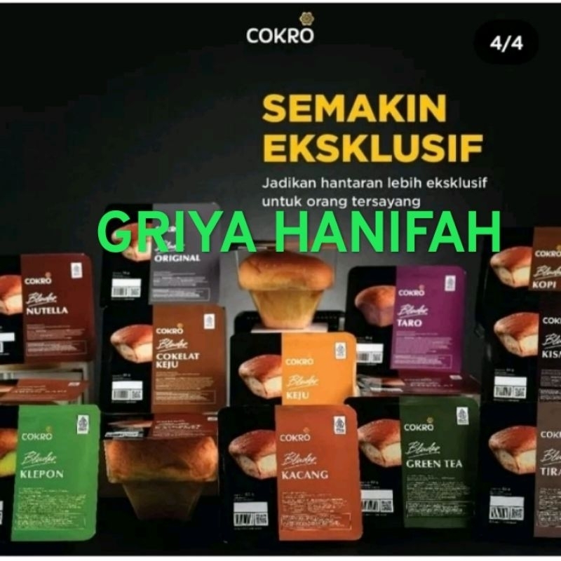 BLUDER COKRO KHAS MADIUN ISI 8 PCS