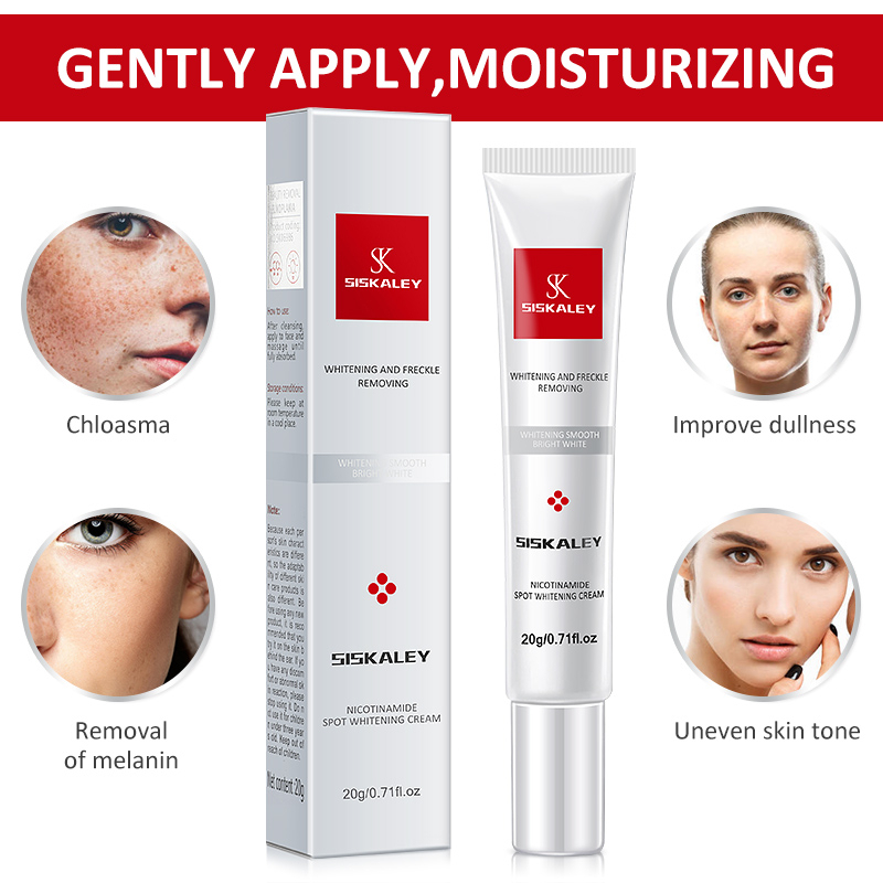 Youbuy Whitening Freckle Cream Remove Dark Spots Anti Freckle Cream Niacinamide Fade Pigmentation Melasma Brighten Creams