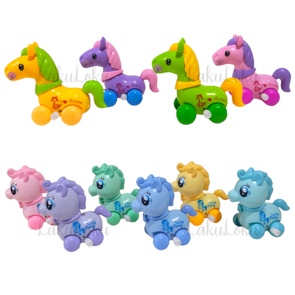 Mainan Anak Kuda Pony Putar Bisa Jalan