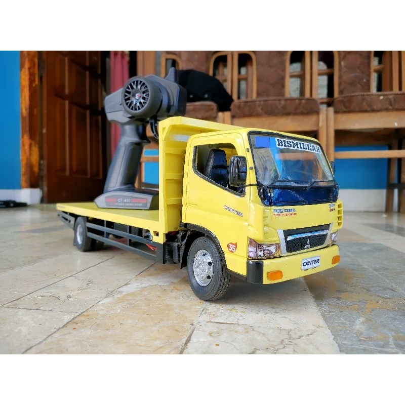 Rc truk oleng rc truk miniatur truk canter