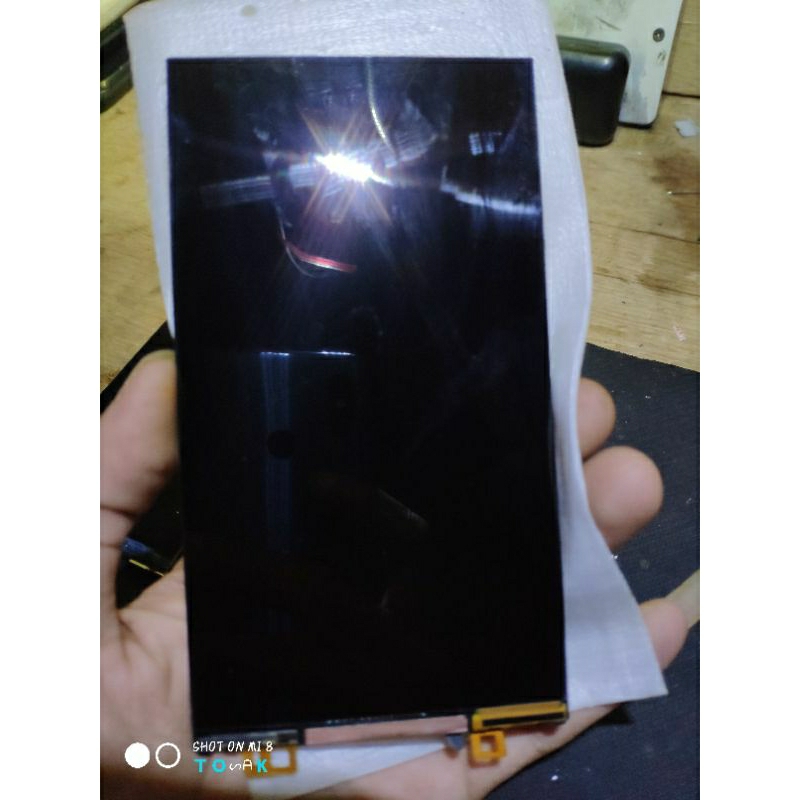 lcd oppo f3 plus original copotan tanpa touchscreen