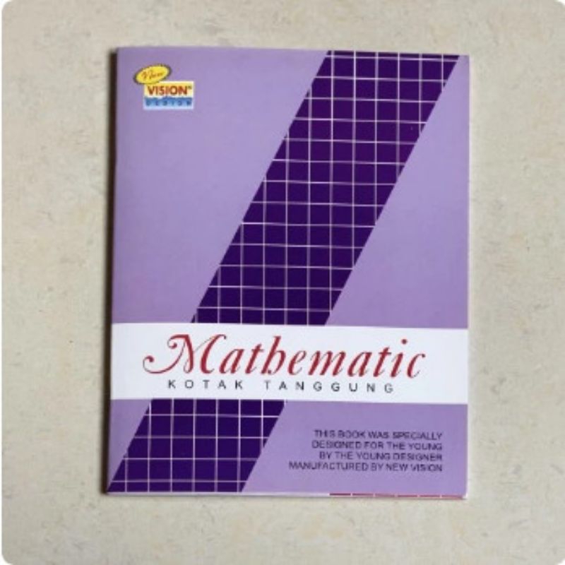 

1pak Buku Kotak Tangggung / Buku Vision / kotak tanggung