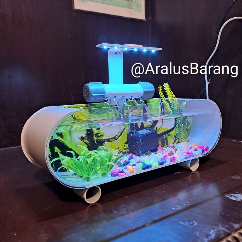 Aquarium Mini Fullset Dengan Pompa Dan Filter / Aquarium Akrilik Fullset / Aquarium / Aquarium Mini / Aquarium Cupang / Aquarium Kaca / Aquarium Ikan Hias / Akuarium / Akuarium Mini / Akuarium Cupang / Akuarium Kaca / Akuarium Ikan Hias