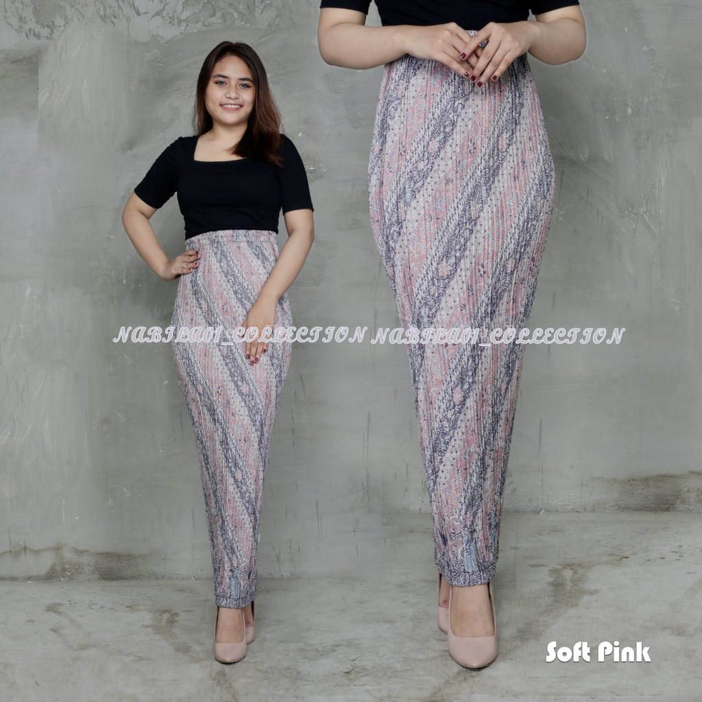 ROK PLISKET TERMURAH Allsize Batik / Bawahan Kebaya Batik / Rok Batik Jumbo