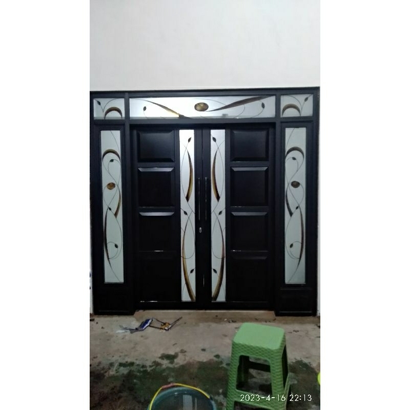 kusen, pintu, jendela, aluminium, kaca mati