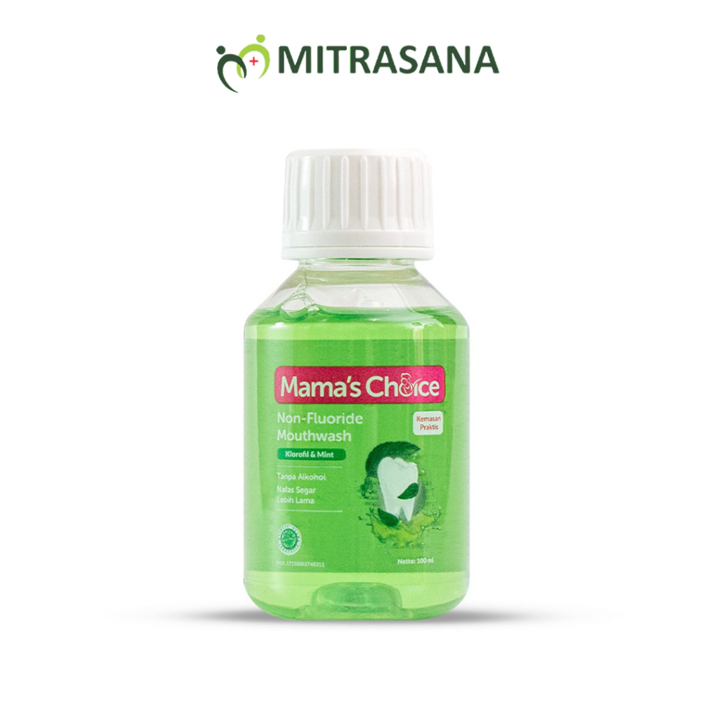 Mama's Choice Mouthwash (Obat kumur halal tanpa alkohol khusus ibu hamil dan menyusui)