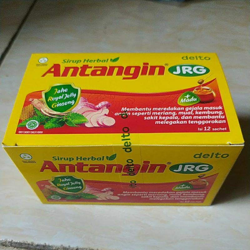 

Antangin (jrg), sirup herbal isi : 12 sachet 15ml
