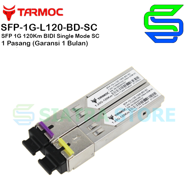 SFP 1G BIDI 120KM lSinglemode SC Mikrobits, Mikrotik, Cisco Compatible