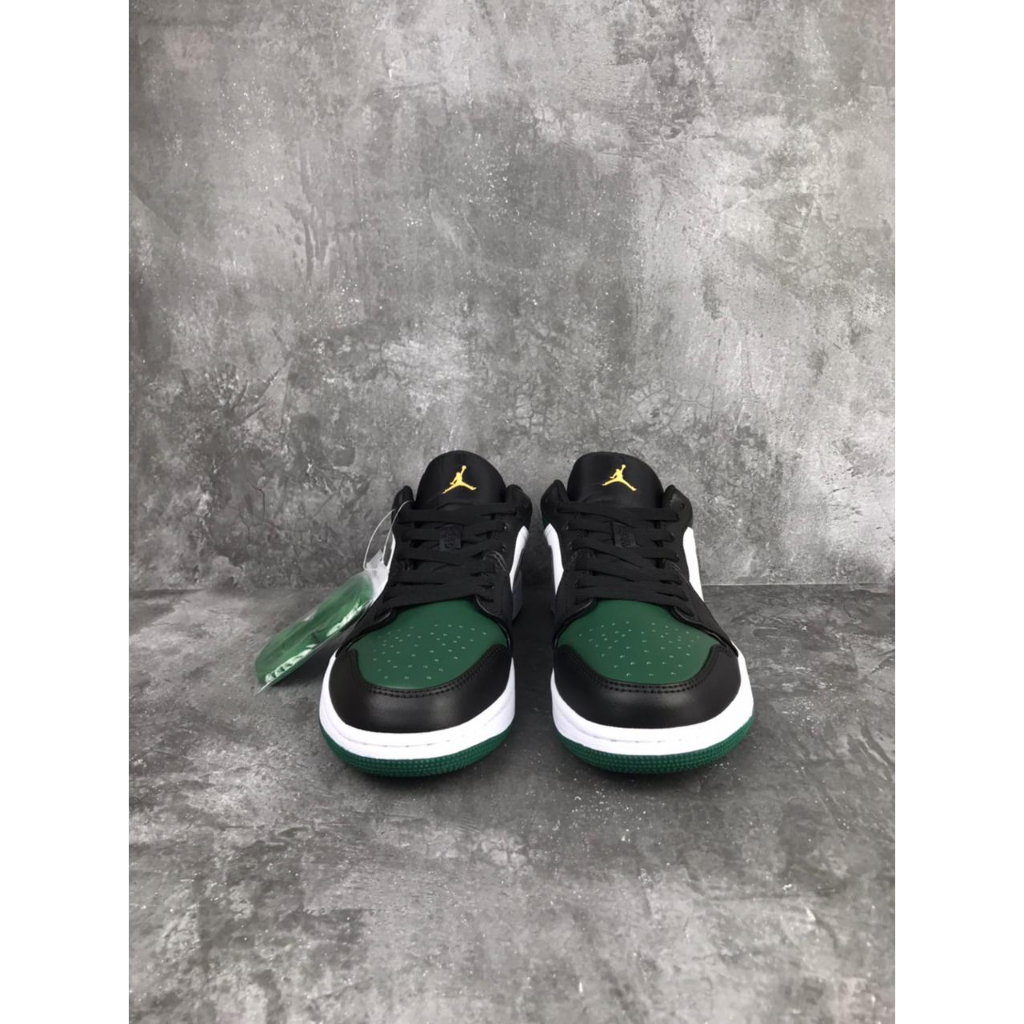 Air Jordan 1 Low Green toe, 100% Real Pic.