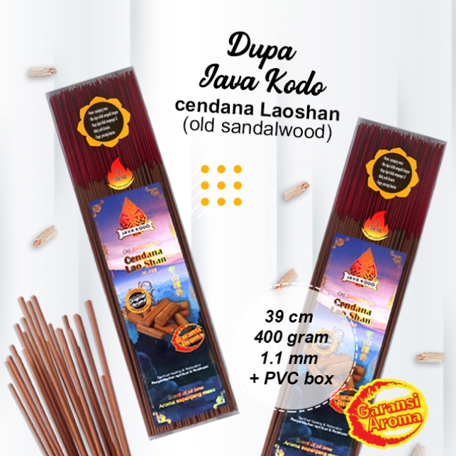 Dupa/Hio Wangi Alami Cendana Lao Shan Java Kodo Stick Putih 39cm 400 gram