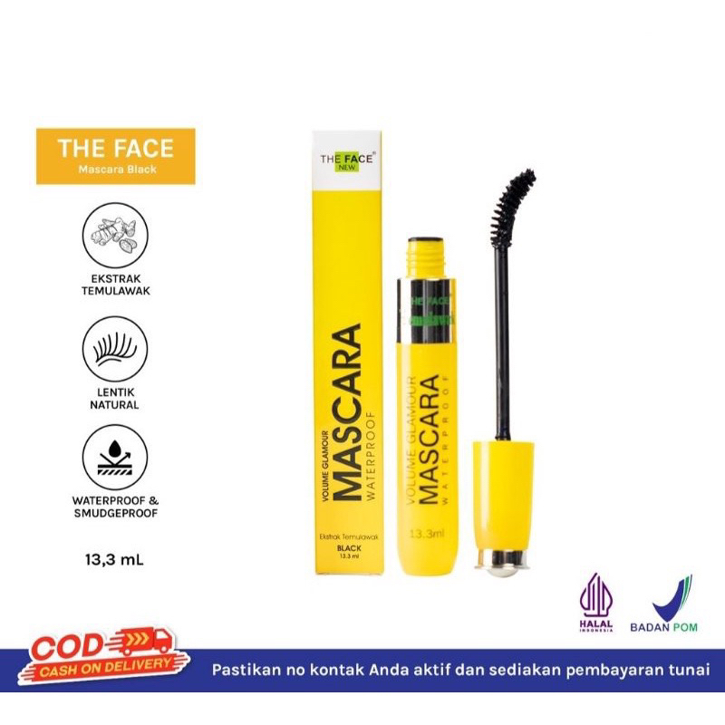 THE FACE MASKARA WATERPROOF