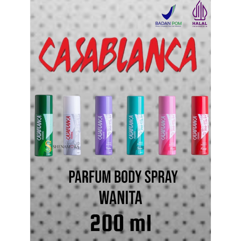 Casablanca Femme Perfume Body Spray 200 ml