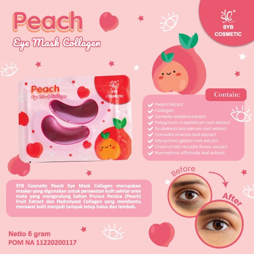 SYB Crystal Collagen Lip Mask | Eye Mask 6gr