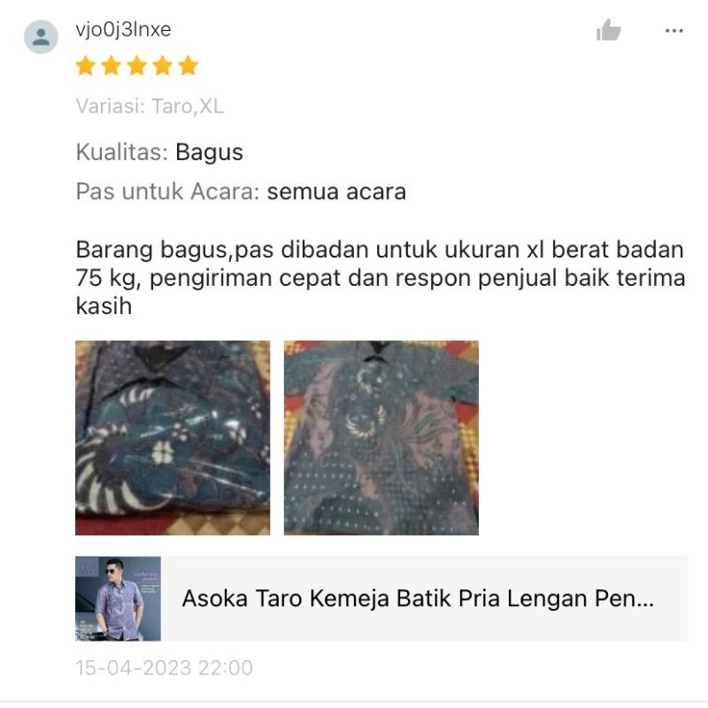 Ukail Pastel Kemeja Batik Pria Lengan Panjang Premium Lapis Furing Bahan Katun