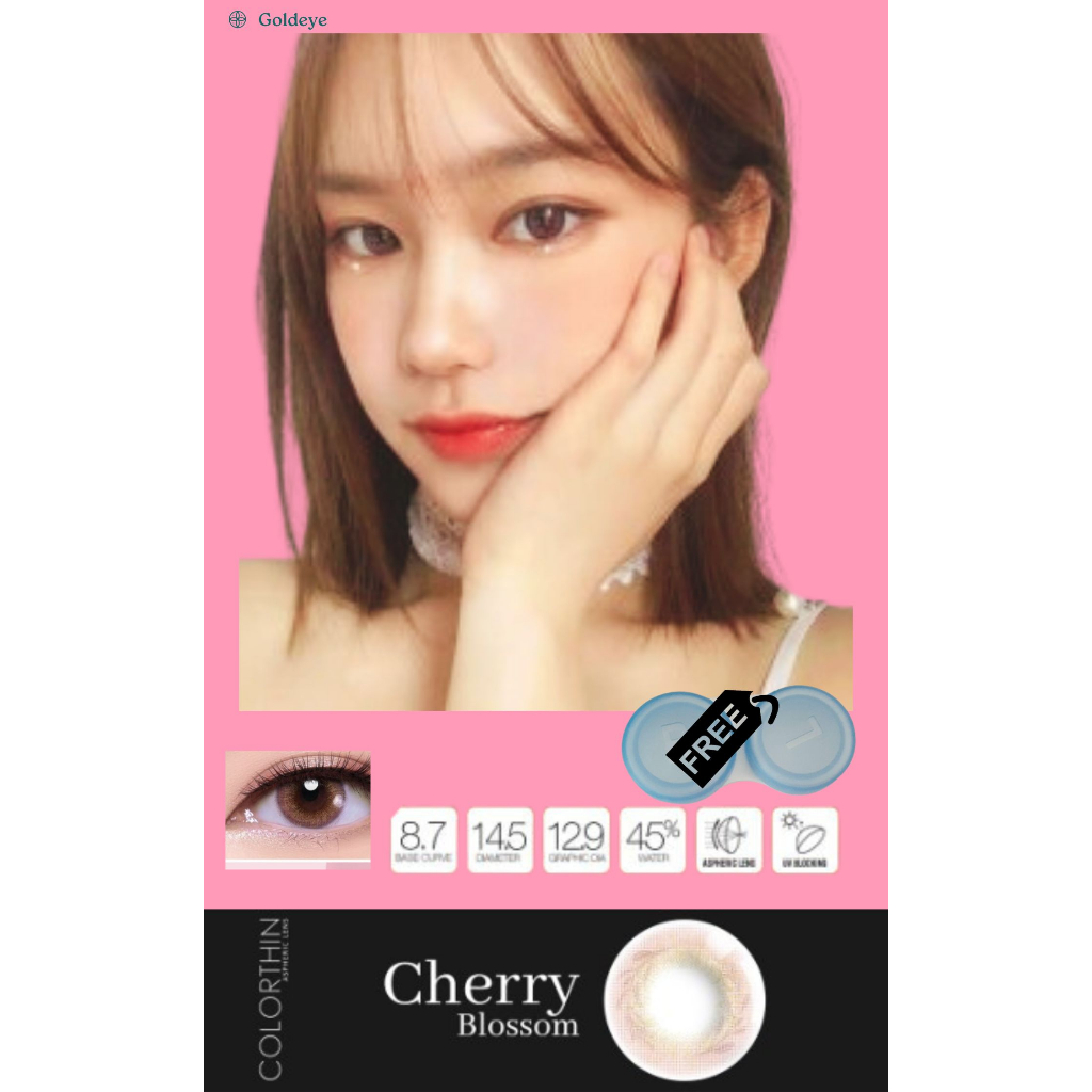 Softlens Colorthin by Exoticon – Cherry Blossom