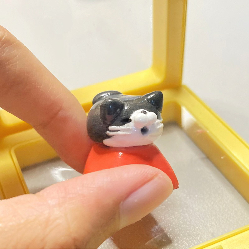 Artisan Keycap Air Dry Clay Homemade | Keycaps R4 | CAT Keycap Mechanical Keyboard | Accessories Key