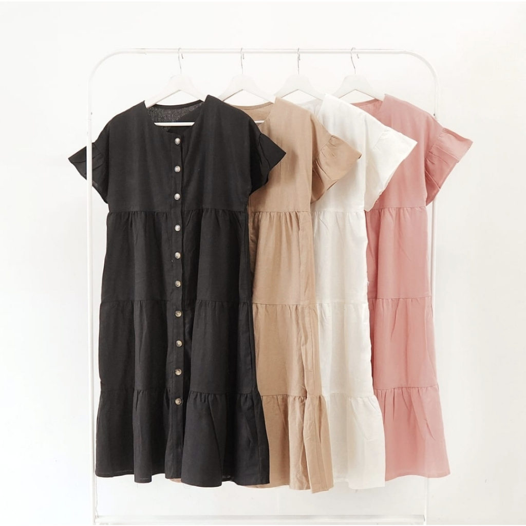 STAY - SUZY dress /Dress Midi/Dress Linen