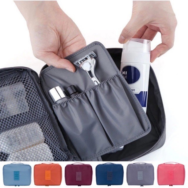 Tas Kosmetik Cosmetic Organizer Travel Multi Pouch Ver 2 - Multifungsi