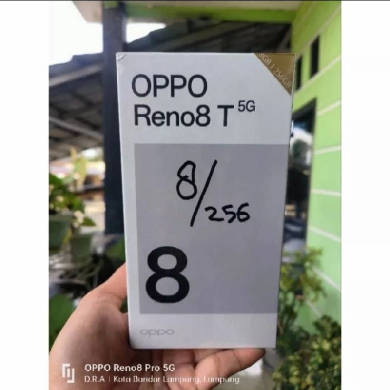 OPPO RENO 8T 5G RAM 8GB + 8GB ROM 256GB GARANSI RESMI 1 TAHUN