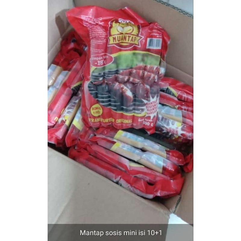 

Muantaps Sosis Bakar Mini 500gr
