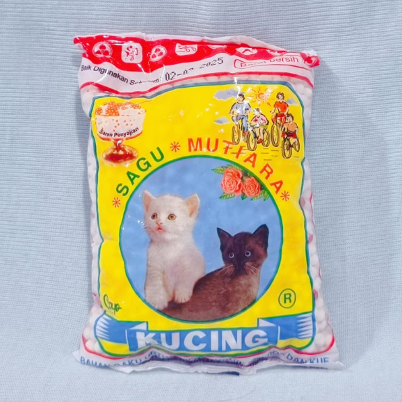 

Sagu Mutiara Cap Kucing (100 gr)