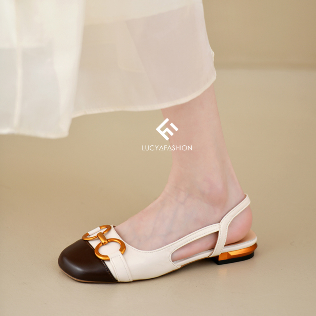 0125 Sandal Wanita Flat Shoes Import Kekinian