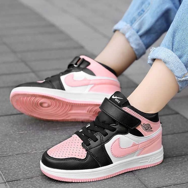 Sepatu Anak Semi Boots Air Jordan Nike Sepatu Sneakers Anak Laki Laki Perempuan Remaja Tanggung