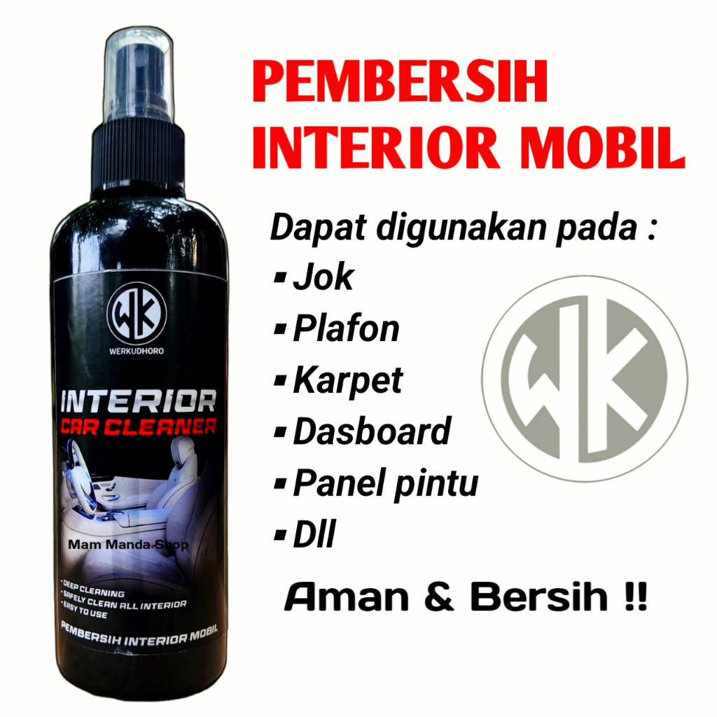 Interior Car Cleaner - Pembersih interior Mobil / Jok /Stir / Dasboard / Plafon / Door Trim