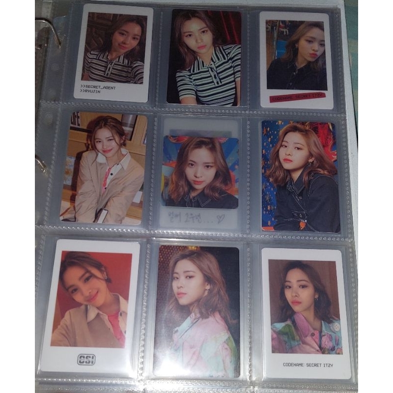 [ALL BOOKED] RYUJIN PHOTOCARD CSI PC RYUJIN YEJI LIA CHAERYEONG YUNA ITZY