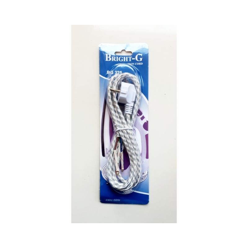 Kabel setrika Bright G arde isi 3 Kabel gosokan isi 3 pin 1.6m