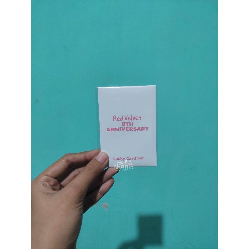 Red Velvet MD Anniversary - Lucky Card Irene