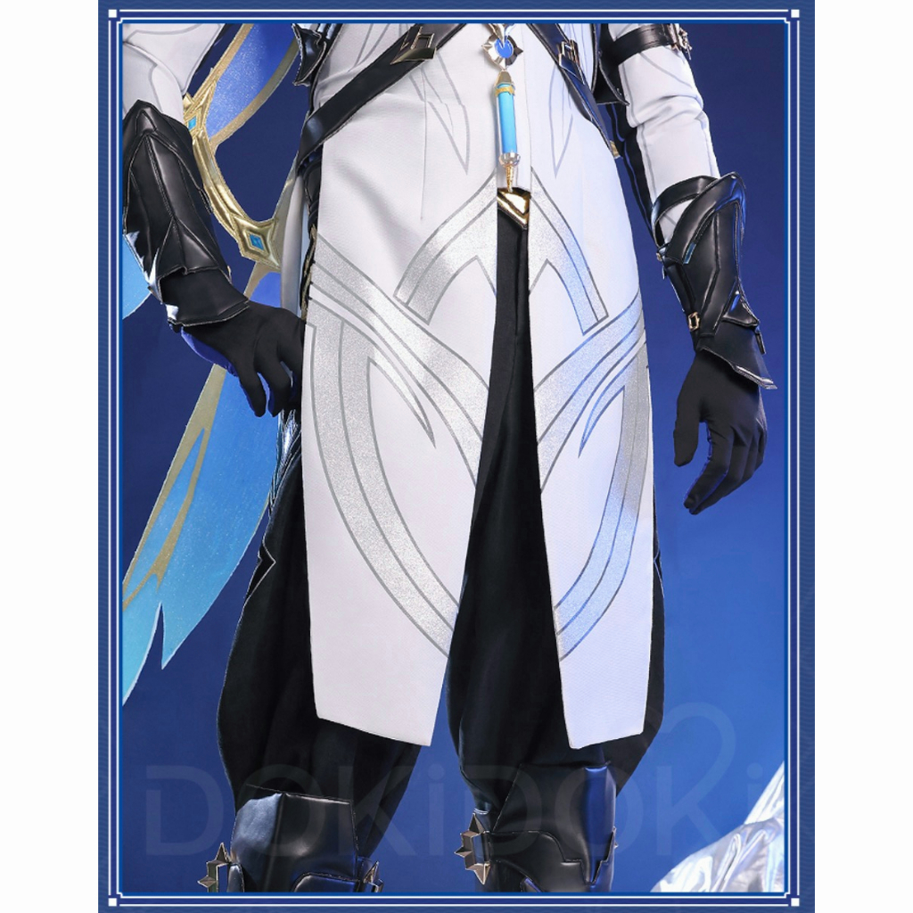 Il Dottore Cosplay Game Genshin Impact 【S-3XL】 Fatui Harbinger Il Dottore Cosplay Costume Doctor Plus Size Costume