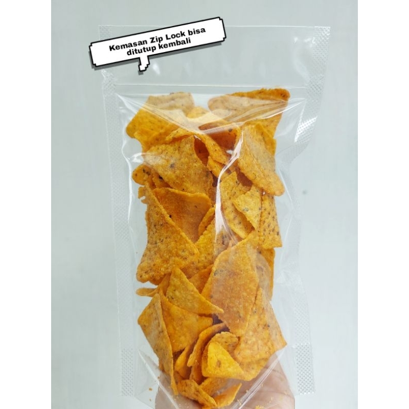 

Cemilan Snack Tortillas Pedas Manis 50gr