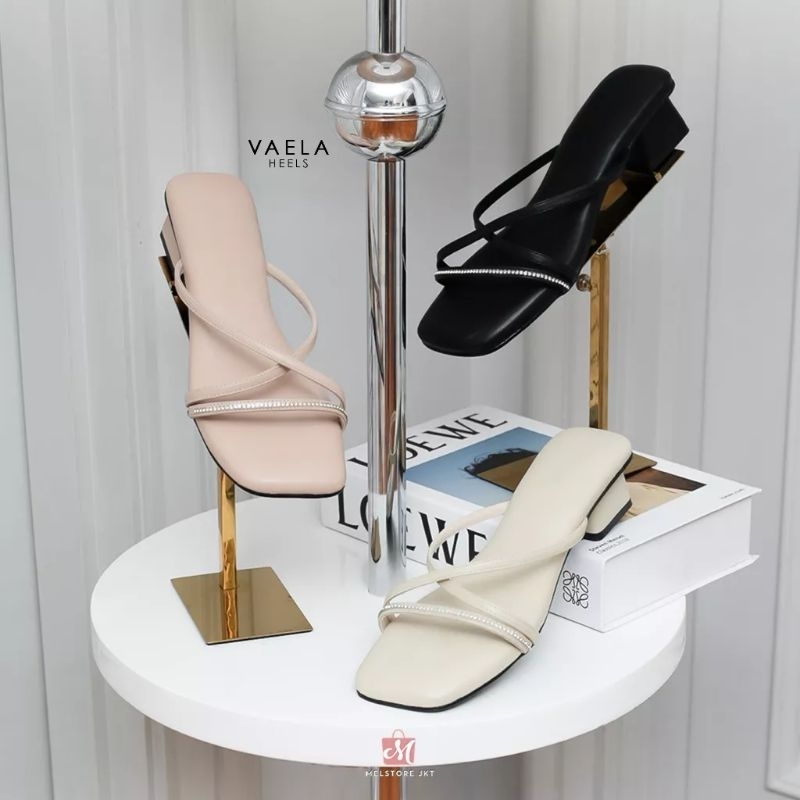 Melstore jkt official store jkt Damelia Sandal heels wanita vaela DAMELIA MELSTORE JKT