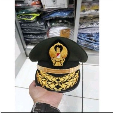 TOPI PET PDU PATI TNI AD - TOPI PET PDU TNI AD PATI