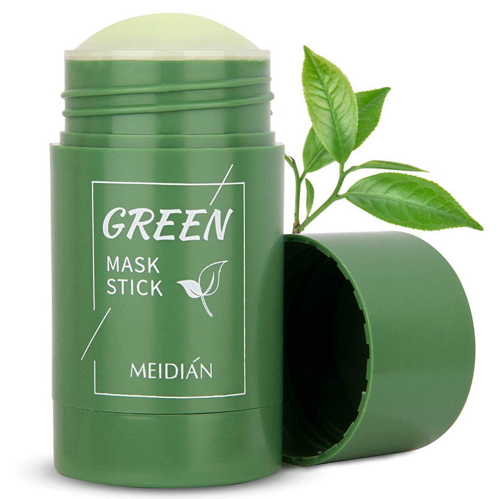 [COD] Meidian Green Mask Stick Masker Stik Green Tea Penghilang Komedo