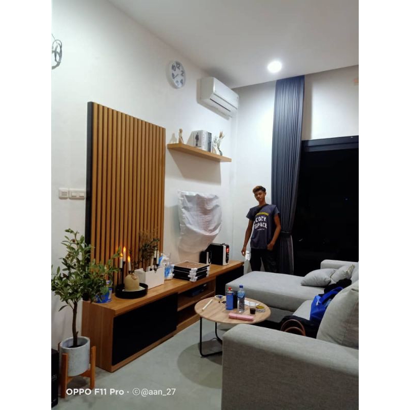 BACKDROP TV MURAH | BUFFET TV HPL| RAK TV HPL | PRASTISI PAJANGAN HPL | MEJA TV HPL |