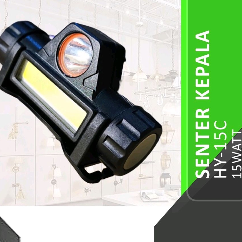 Senter Kepala 15WATT HIMITSU HY-15C