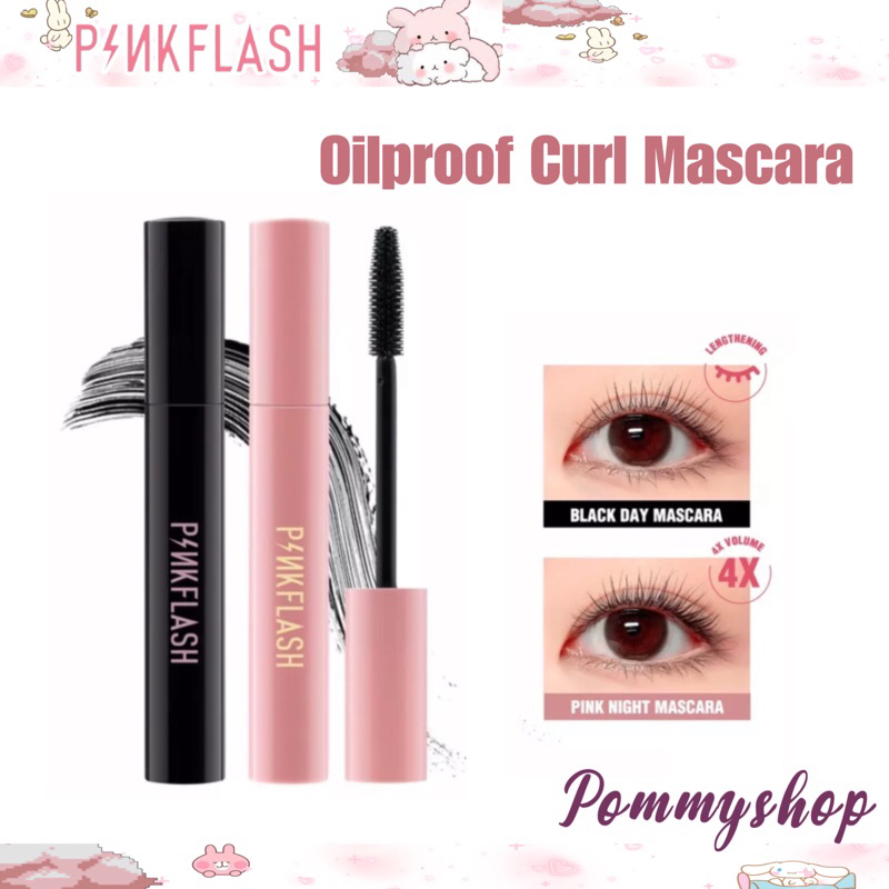 Pinkflash Oilproof Curl Mascara | Day Mascara | Night Mascara