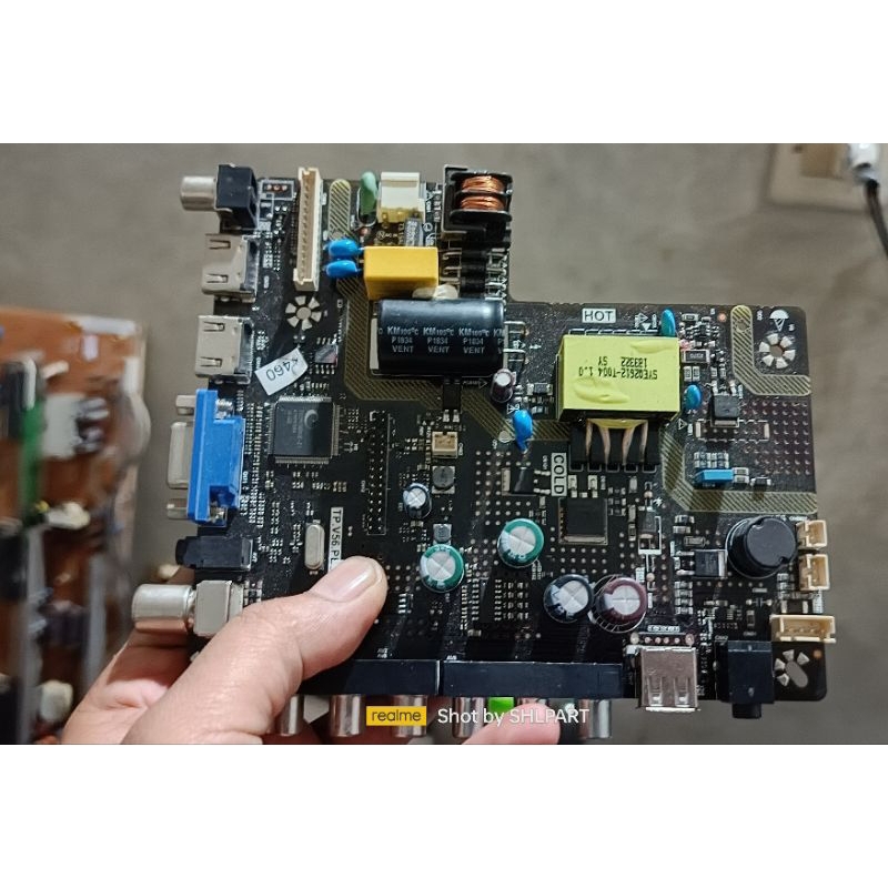 mesin tv led pld22d9500 pld22d9500b pld22d1150 pld22d9500bc mainboard psu tv polytron 22d9500