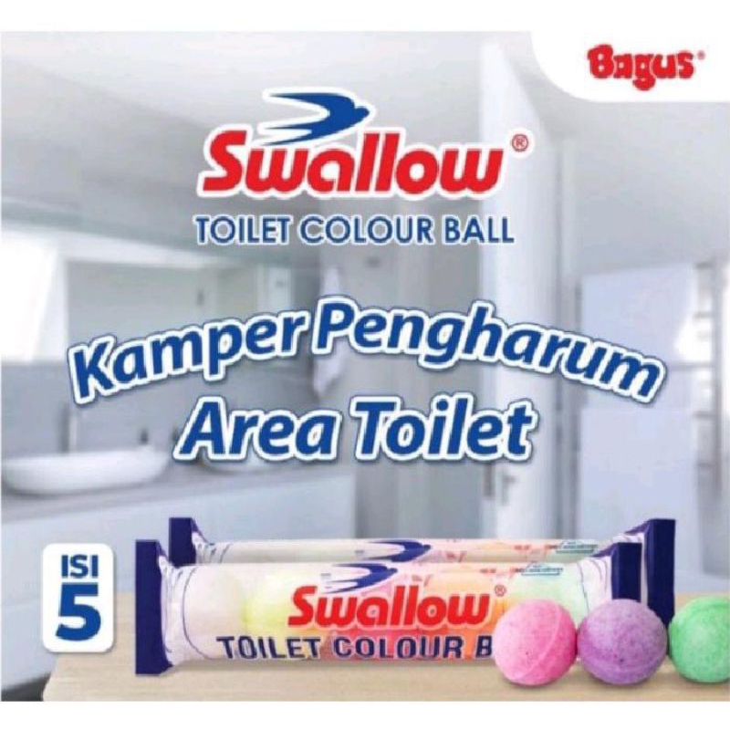 Kamper swallow kamper toilet colour ball Isi 5