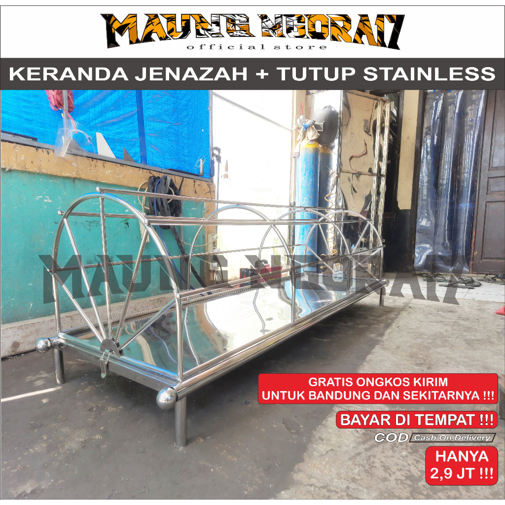 keranda jenazah stainless steel / keranda mayat Stainless / keranda mayat / keranda jenazah / pemand