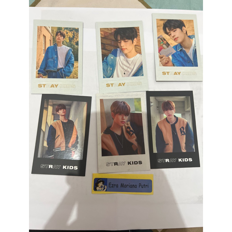 offer price by chat SEUNGMIN STRAY KIDS POLA SET DISTRICT 9 D9 UNLOCK POLAROID